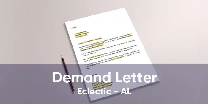 Demand Letter Eclectic - AL