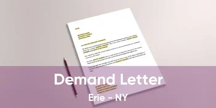 Demand Letter Erie - NY