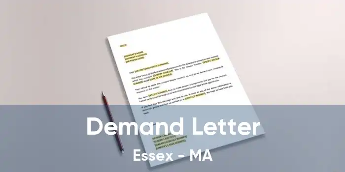 Demand Letter Essex - MA