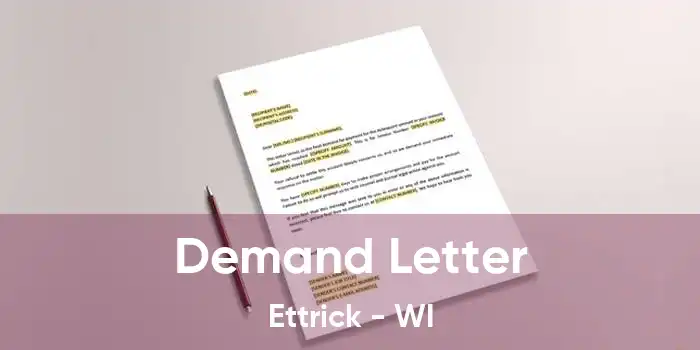 Demand Letter Ettrick - WI