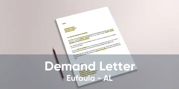 Demand Letter Eufaula - AL