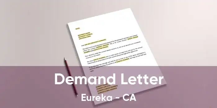 Demand Letter Eureka - CA