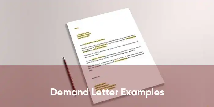  Demand Letter Examples