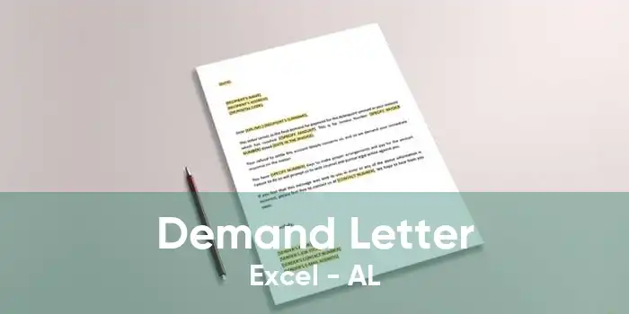 Demand Letter Excel - AL