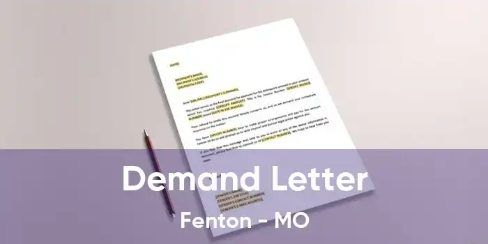 Demand Letter Fenton - MO