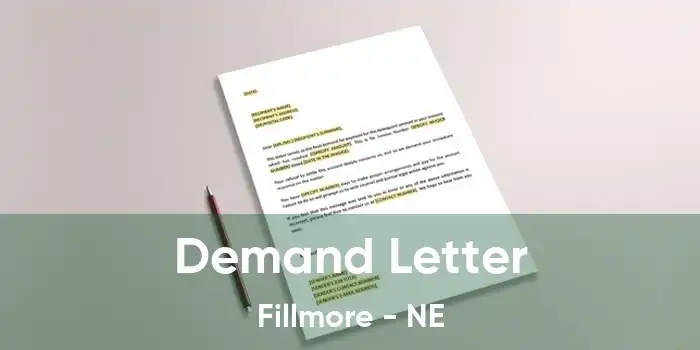 Demand Letter Fillmore - NE