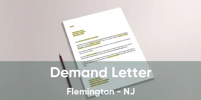 Demand Letter Flemington - NJ