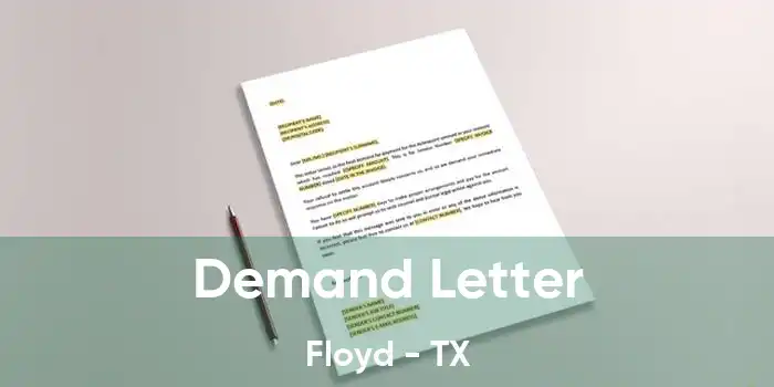 Demand Letter Floyd - TX