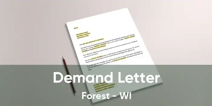 Demand Letter Forest - WI