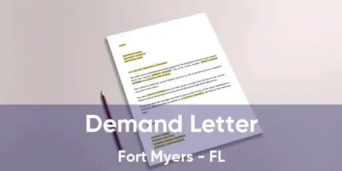 Demand Letter Fort Myers - FL