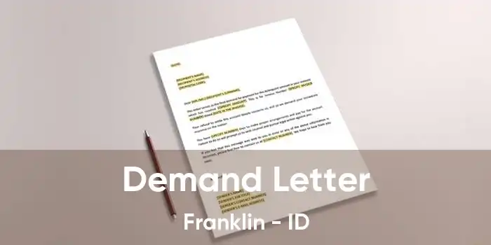 Demand Letter Franklin - ID