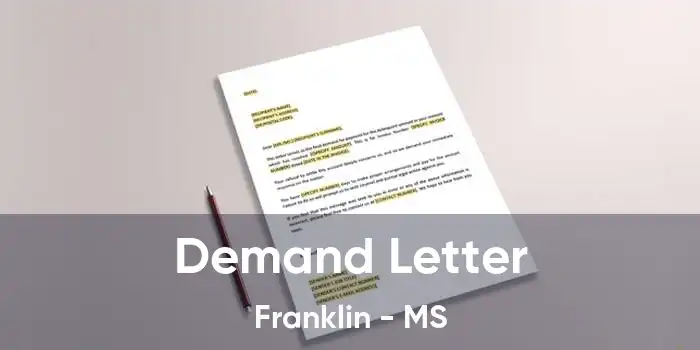 Demand Letter Franklin - MS