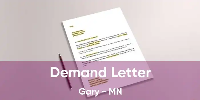 Demand Letter Gary - MN