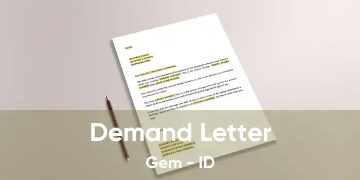 Demand Letter Gem - ID