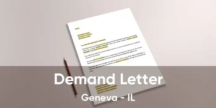 Demand Letter Geneva - IL