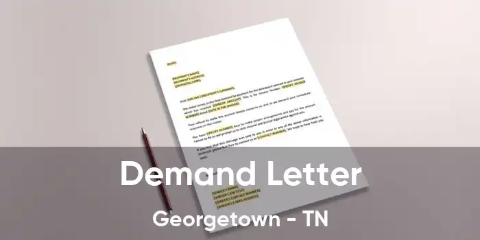 Demand Letter Georgetown - TN