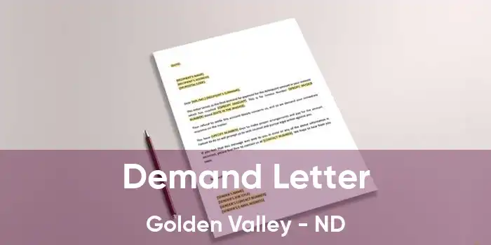 Demand Letter Golden Valley - ND