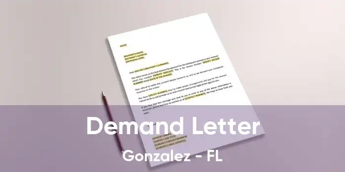 Demand Letter Gonzalez - FL