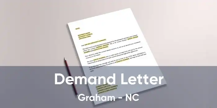 Demand Letter Graham - NC