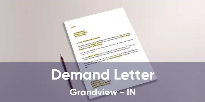 Demand Letter Grandview - IN