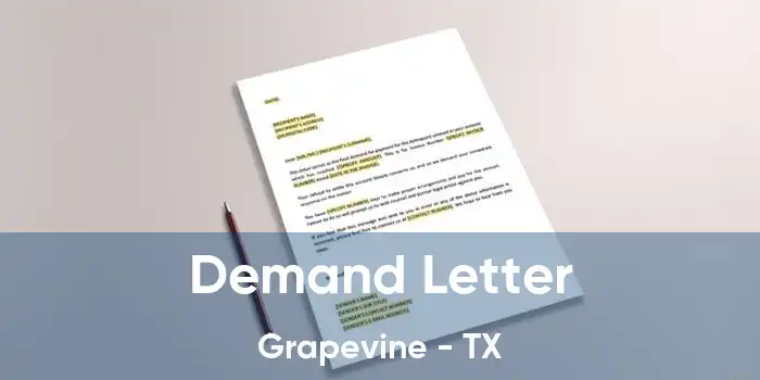 Demand Letter Grapevine - TX