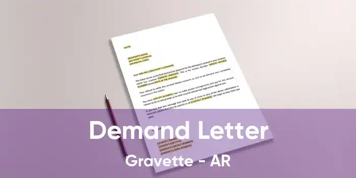 Demand Letter Gravette - AR