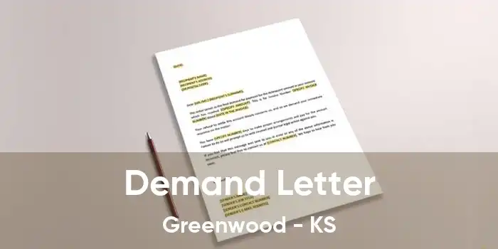 Demand Letter Greenwood - KS