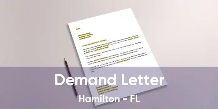 Demand Letter Hamilton - FL