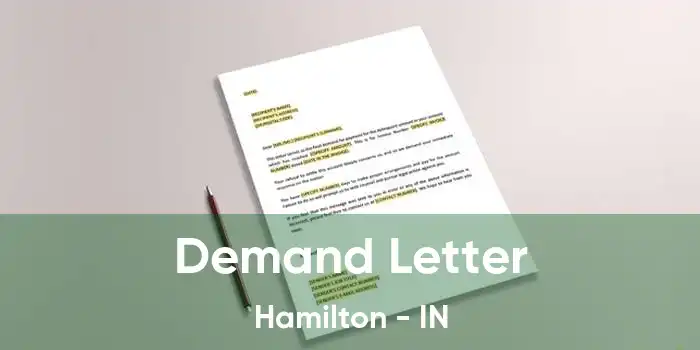 Demand Letter Hamilton - IN