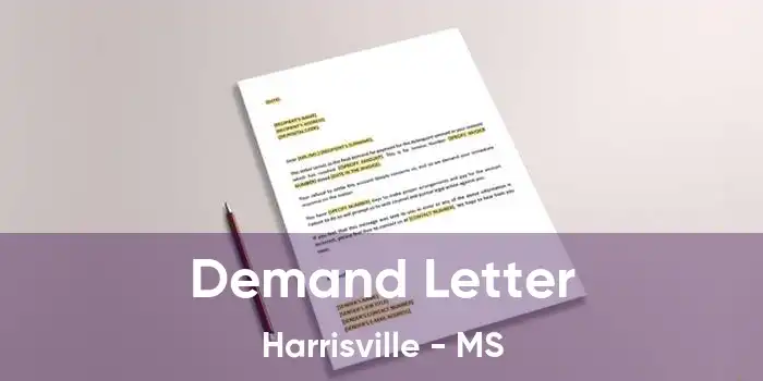 Demand Letter Harrisville - MS