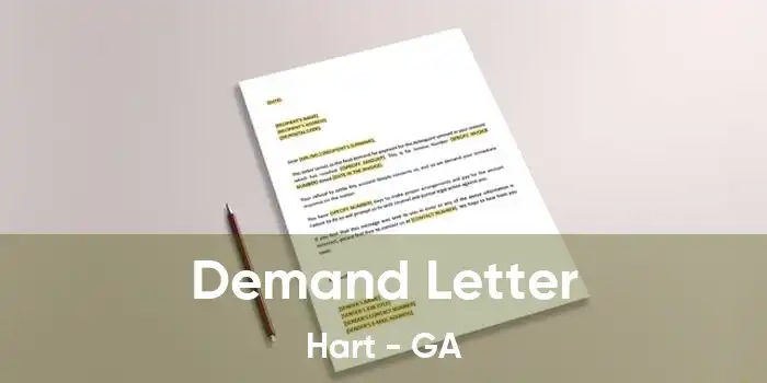 Demand Letter Hart - GA