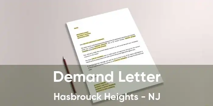 Demand Letter Hasbrouck Heights - NJ