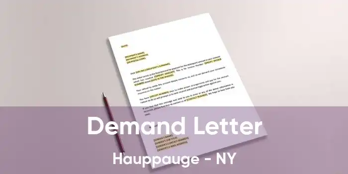 Demand Letter Hauppauge - NY