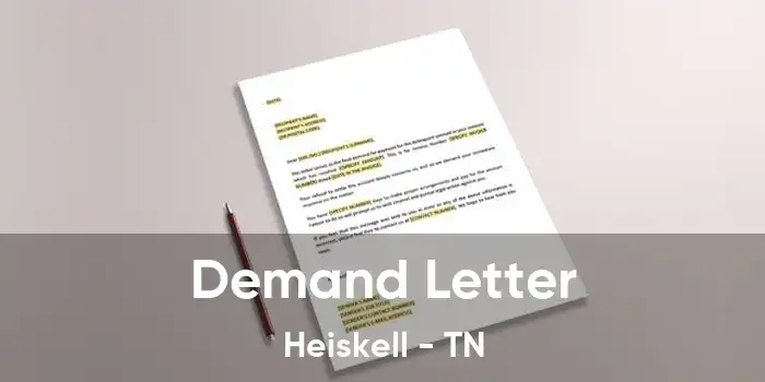 Demand Letter Heiskell - TN