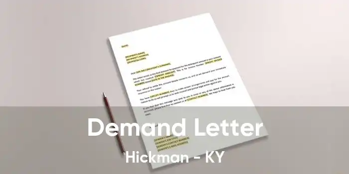 Demand Letter Hickman - KY