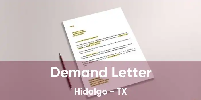 Demand Letter Hidalgo - TX