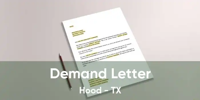 Demand Letter Hood - TX