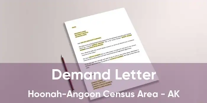 Demand Letter Hoonah-Angoon Census Area - AK