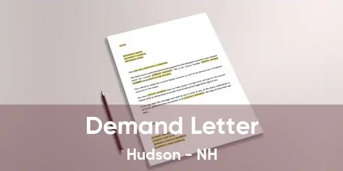 Demand Letter Hudson - NH