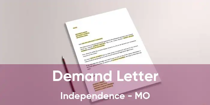 Demand Letter Independence - MO