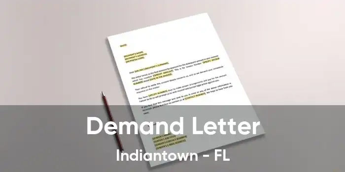 Demand Letter Indiantown - FL