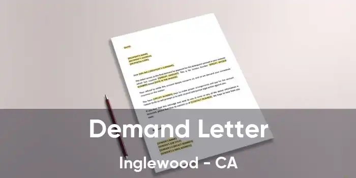 Demand Letter Inglewood - CA