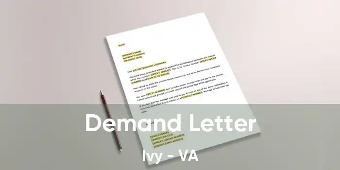 Demand Letter Ivy - VA