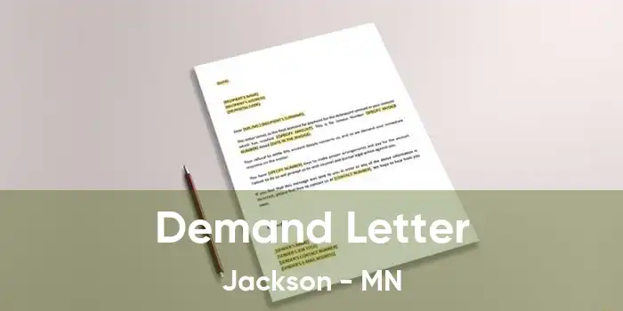 Demand Letter Jackson - MN