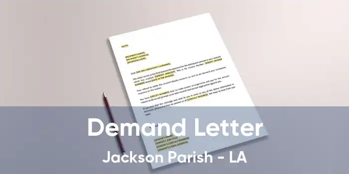 Demand Letter Jackson Parish - LA