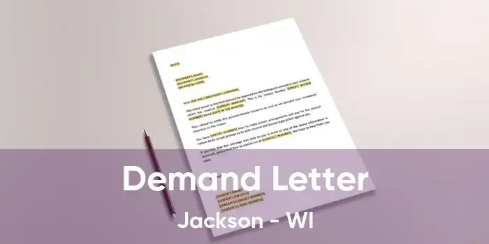 Demand Letter Jackson - WI