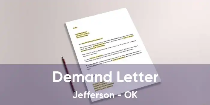 Demand Letter Jefferson - OK