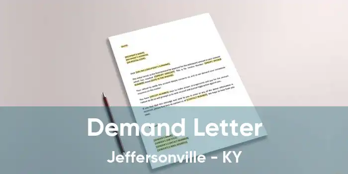 Demand Letter Jeffersonville - KY