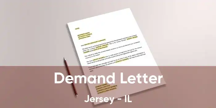 Demand Letter Jersey - IL