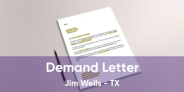 Demand Letter Jim Wells - TX